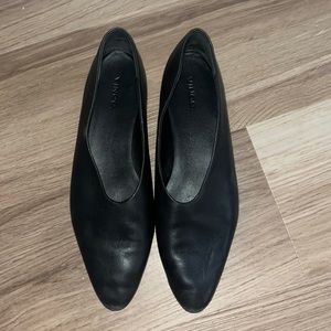 Vince black flats